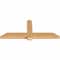 Ekena Millwork Eugene Smooth Timber Gable Bracket, Western Red Cedar, 60"W x 25"H x 3 1/2"D x 5 1/2"F, 10/12 Pitch GBW060X25X0406EUG00SWR - alternate 3